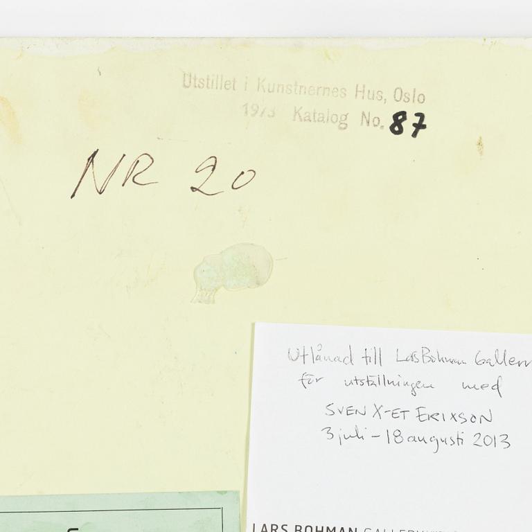 Sven X:et Erixson, "Flytande öar I".