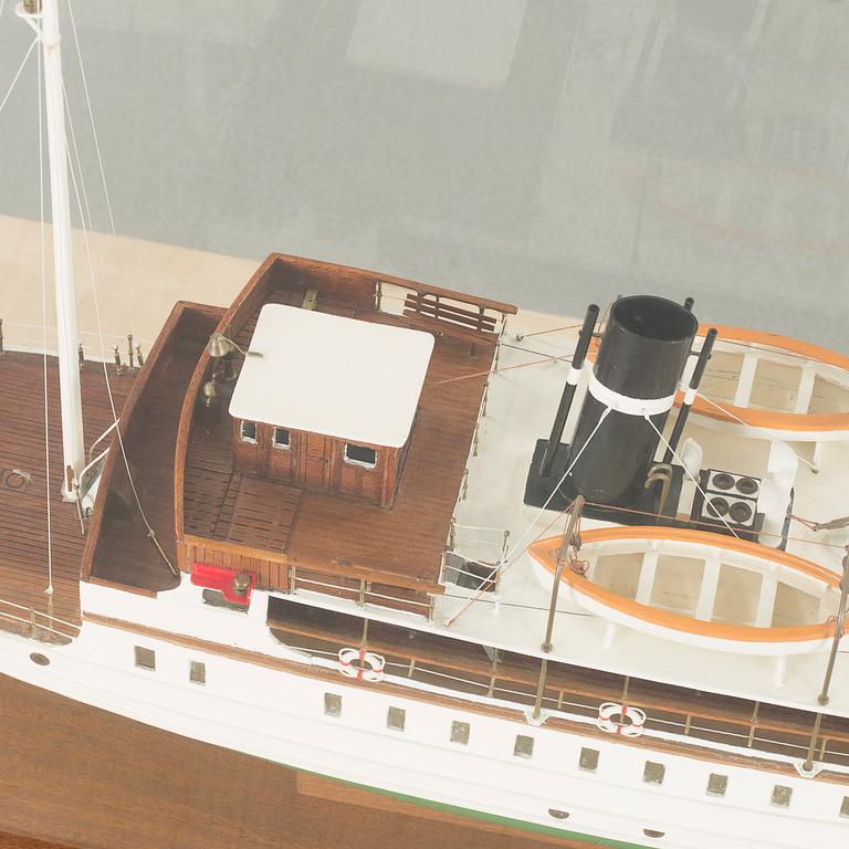 A "S/S Bohuslän" boat model, second half of the 20th century.