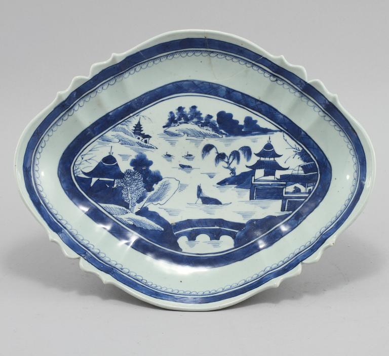 FAT, porslin, Kina, 1800-tal.