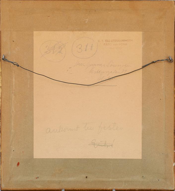 CARL FREDRIK HILL, tusch på papper.