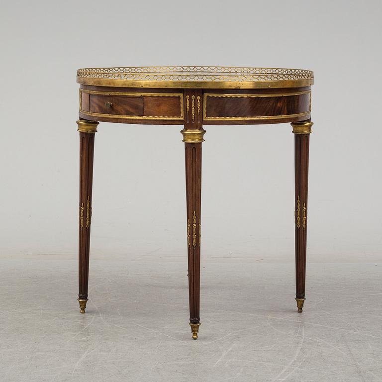 Table bouillotte, Directoire-style, France, 19th century.