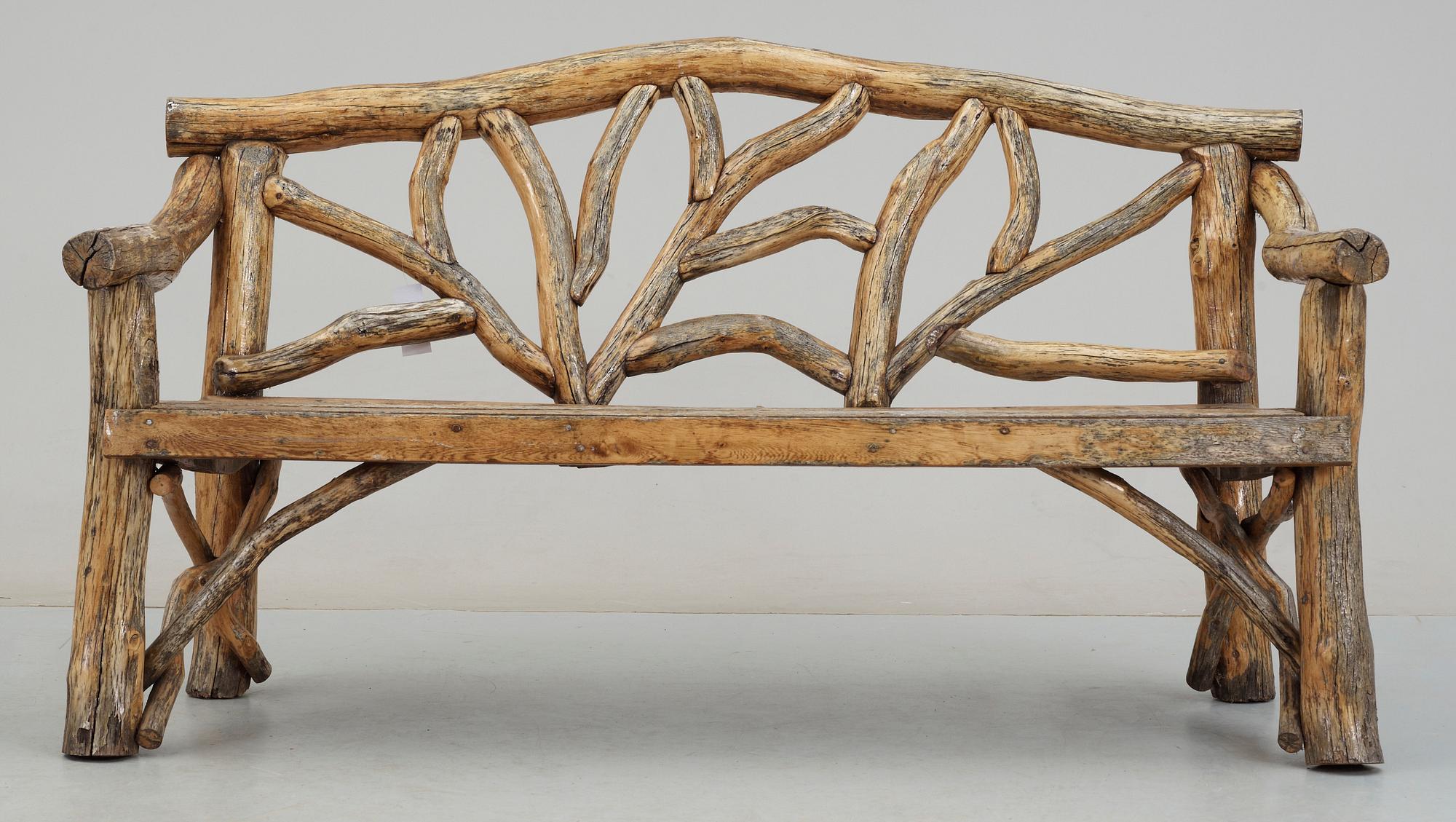 TRÄDGÅRDSMÖBEL, 4 delar, 1900-tal.