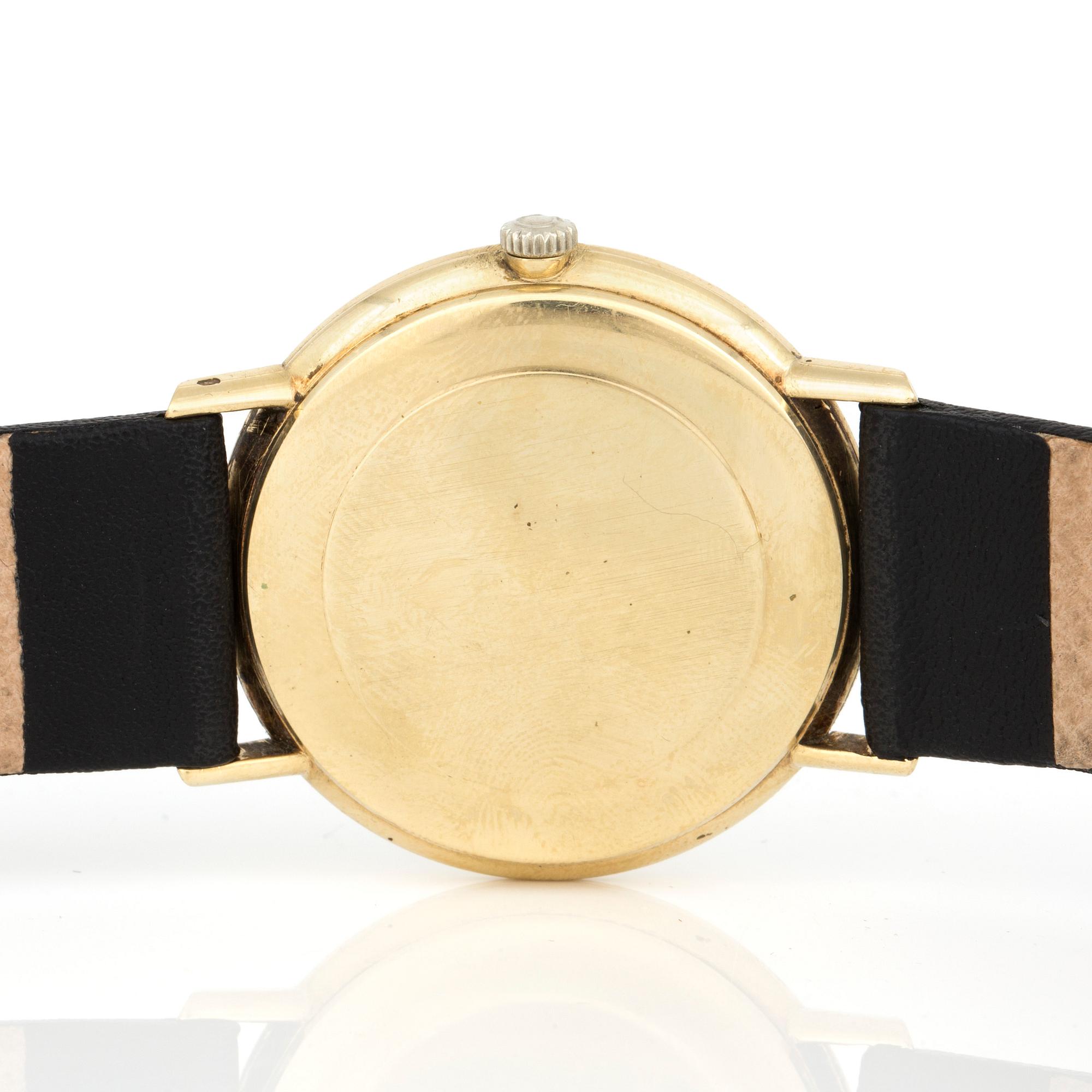 HERRARMBANDSUR, guld, Omega, 1960-tal. Tot ca 28 gram.