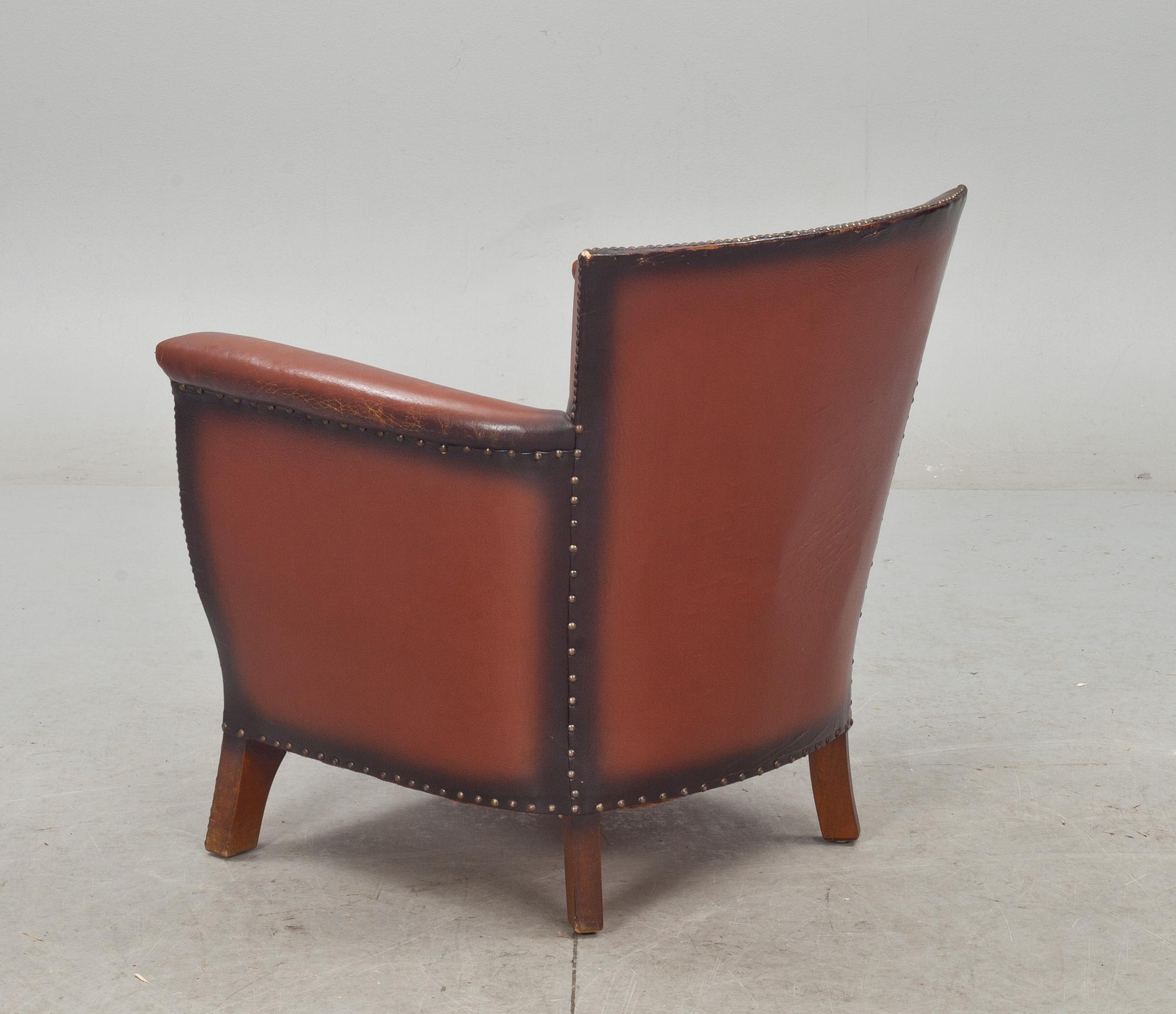 FÅTÖLJ, Otto Schulz, Boet, Göteborg, 1930-tal.