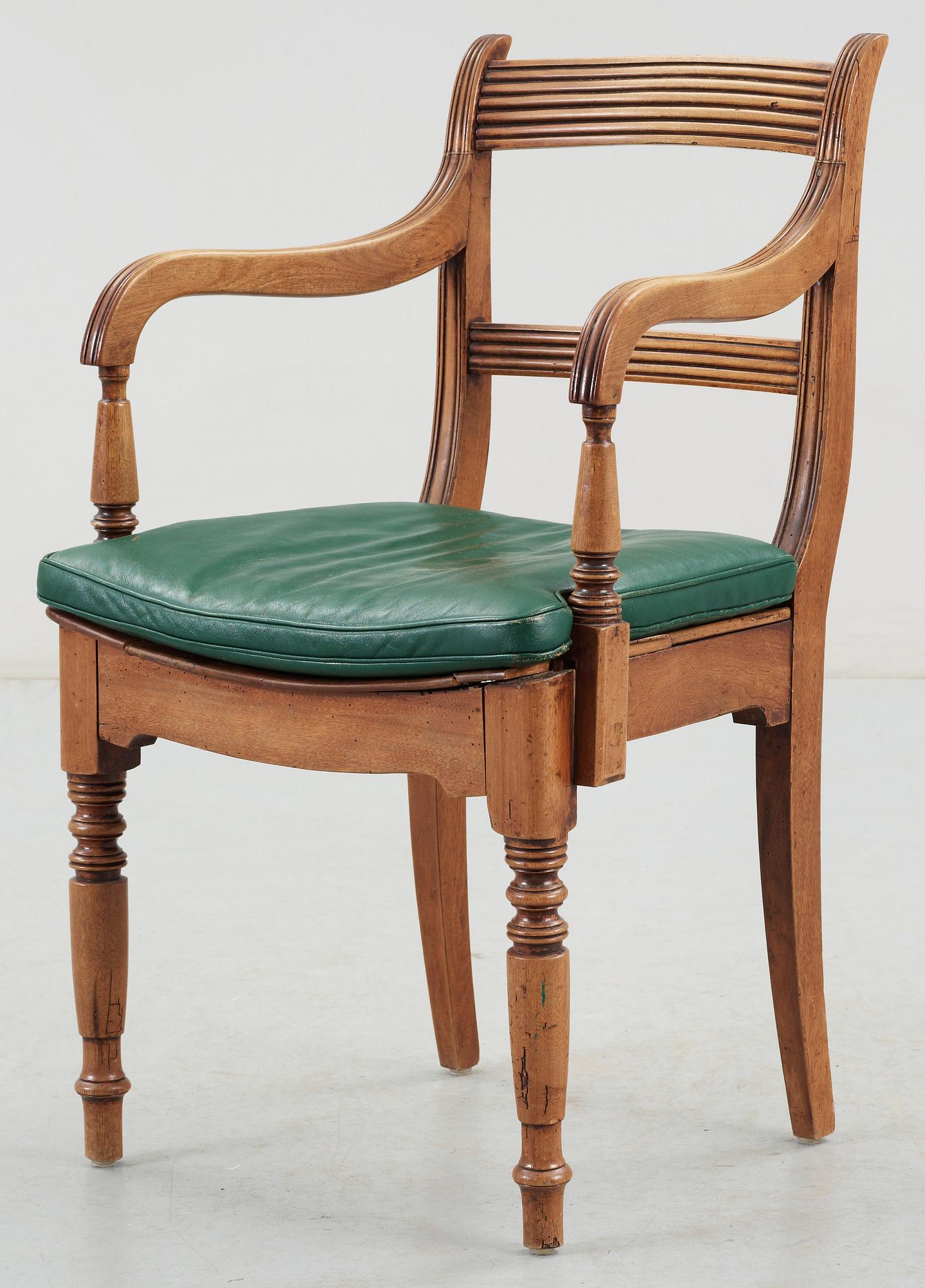 KARMSTOL, senempire, 1800-talets mitt.