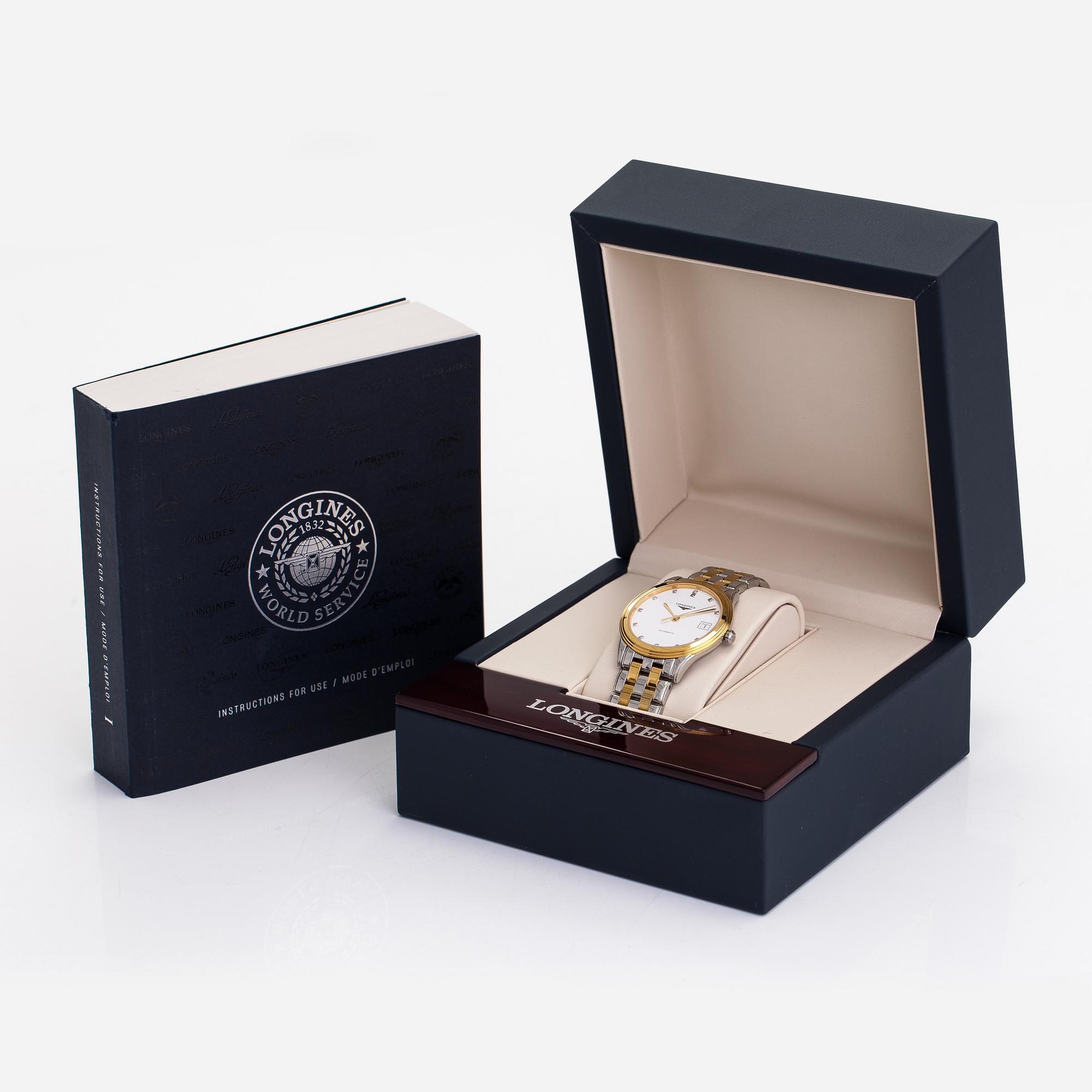Longines, Flagship, wristwatch, 36 mm.