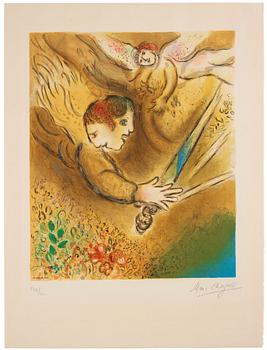 911. Marc Chagall After, "L'Ange du jugement".
