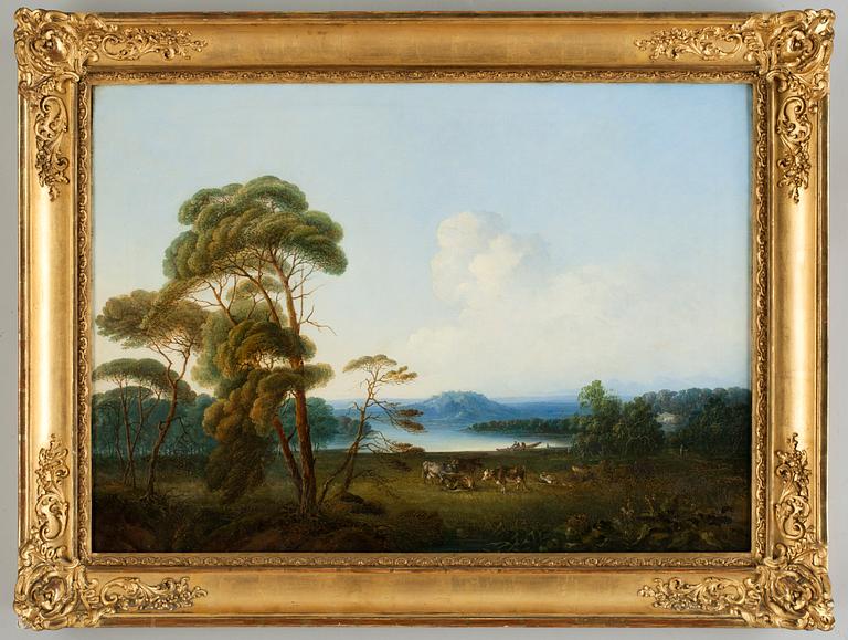 PEHR GUSTAF VON HEIDEKEN, olja på duk, monogramsign o dat 1831.