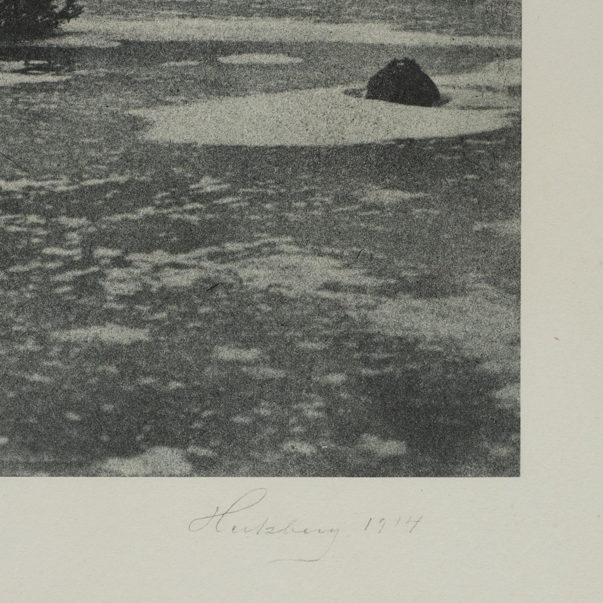 John Hertzberg, View towards Södermalm.