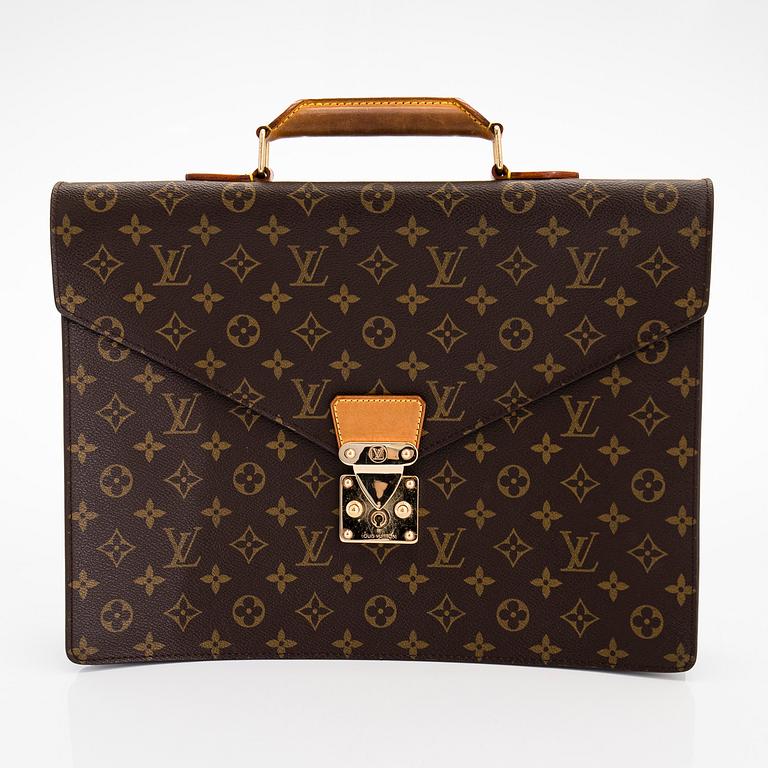 Louis Vuitton, a Monogram Canvas 'Ambassador' briefcase.