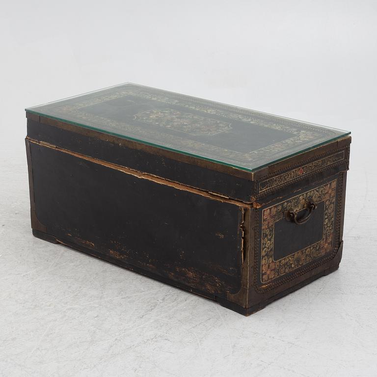 A 19th century chest.