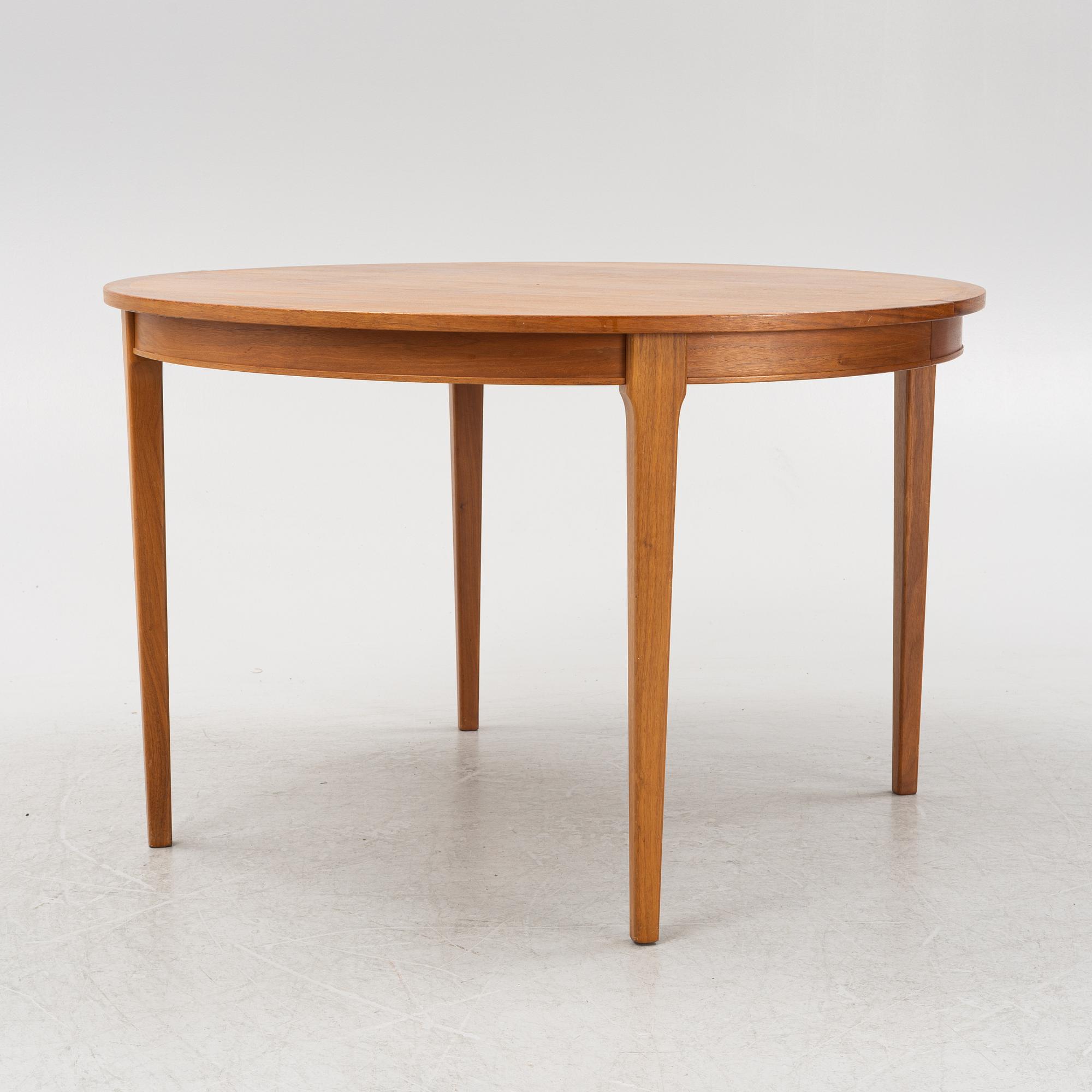 Matbord, AB Möbelfabriken Linden, Horda, 1960-tal.