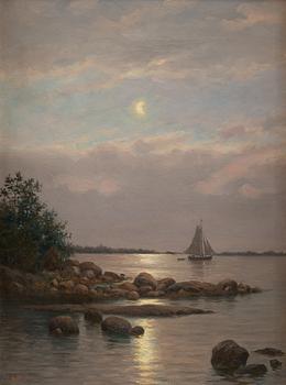 OSCAR KLEINEH, MOONLIT VIEW.