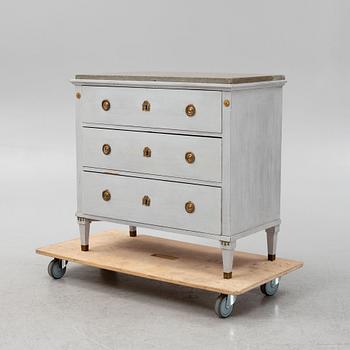 Byrå, gustaviansk stil, 1800-tal.