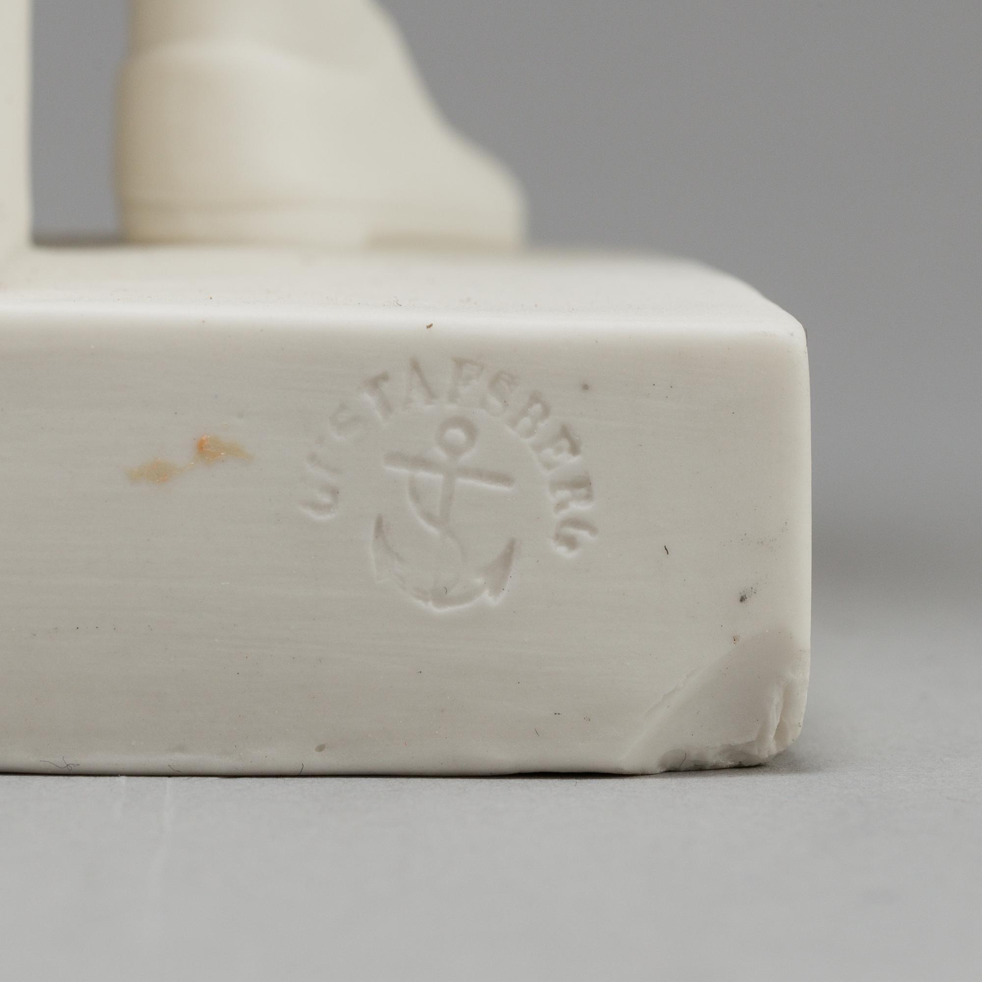 A PARIAN FIGURE, Gustafsberg Eneret,  ca 1900.