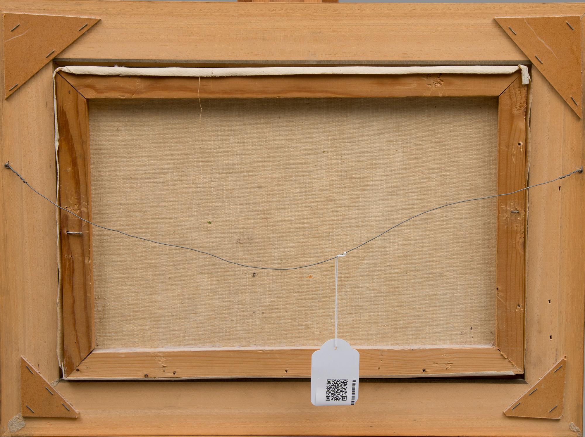 INA SJÖSTRÖM, öljy kankaalle, signeerattu.