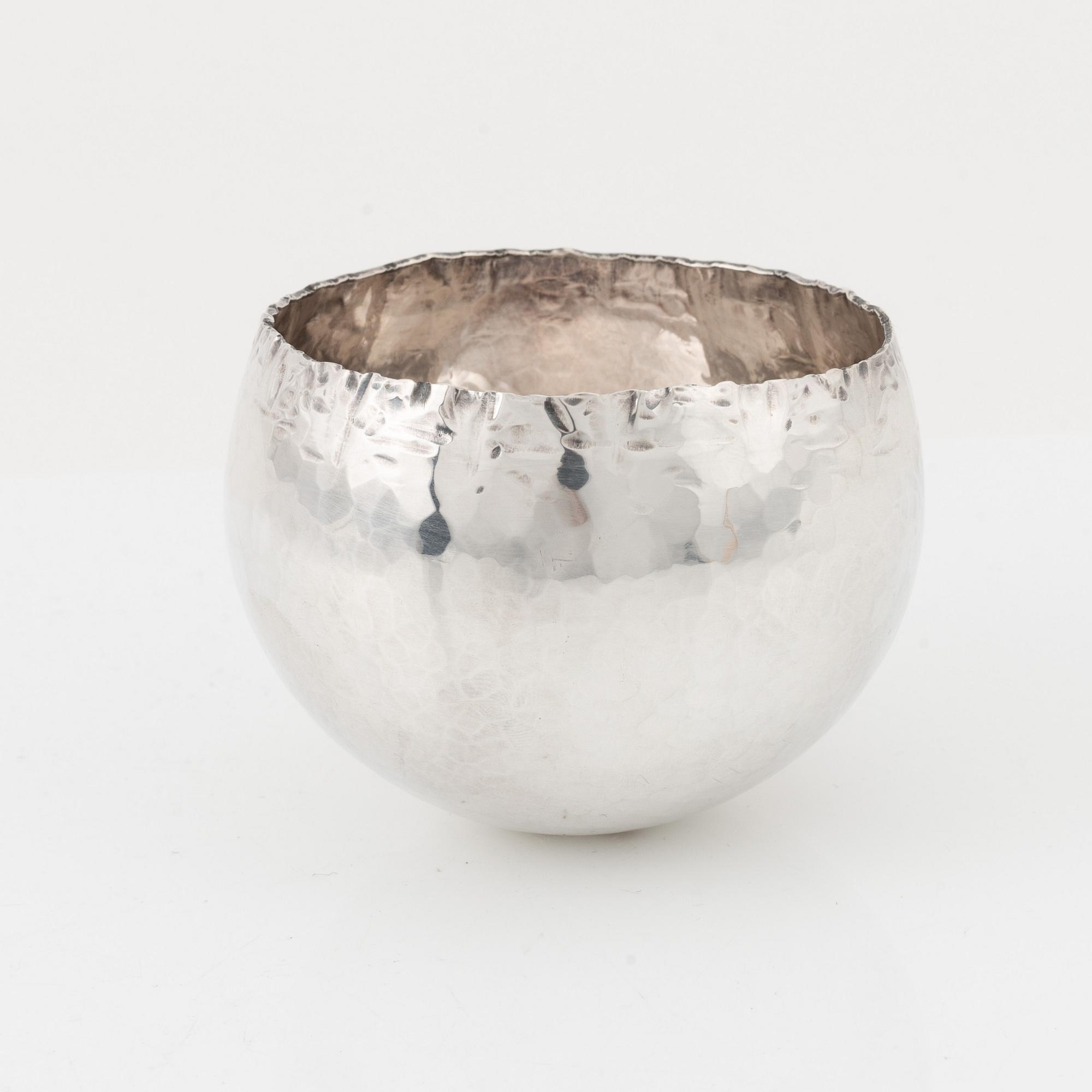 Ray Urban, tumlare, sterlingsilver, Stockholm 1977.