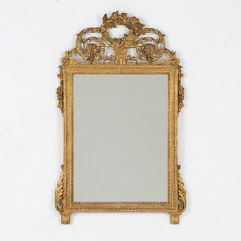 Spegel, Louis XVI, Frankrike, 1700-talets slut.