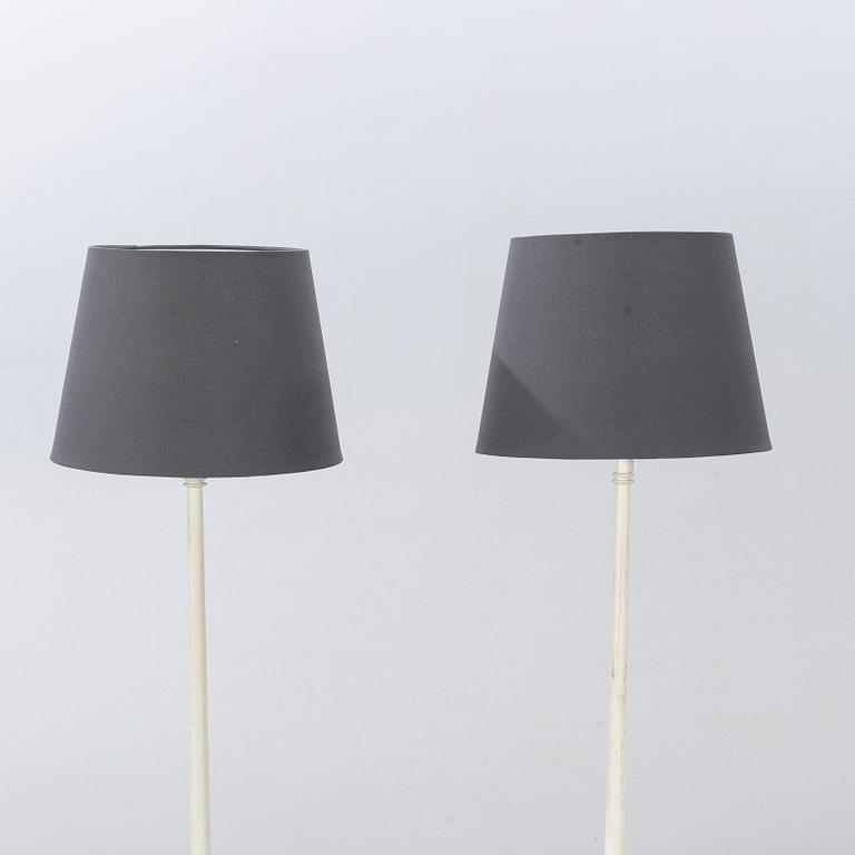 HANS-AGNE JAKOBSSON, a pair of floor lamps, second half of the 20th century.