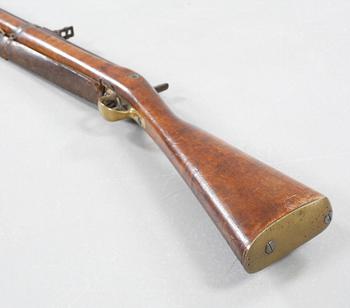 A percussion rifle for the swedish army, m/1860.