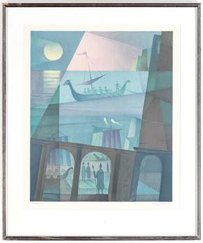 SVEN JONSON, litografier, 6 st. Signerade och numrerade 133/390.