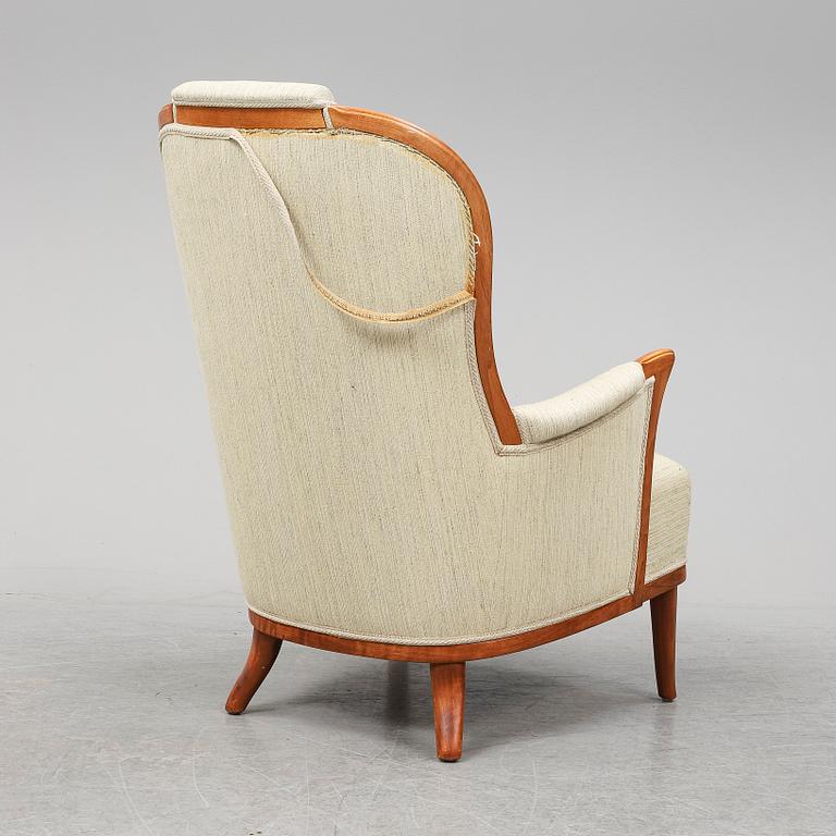 A 'Vår Fru' easy chair by Carl Malmsten.