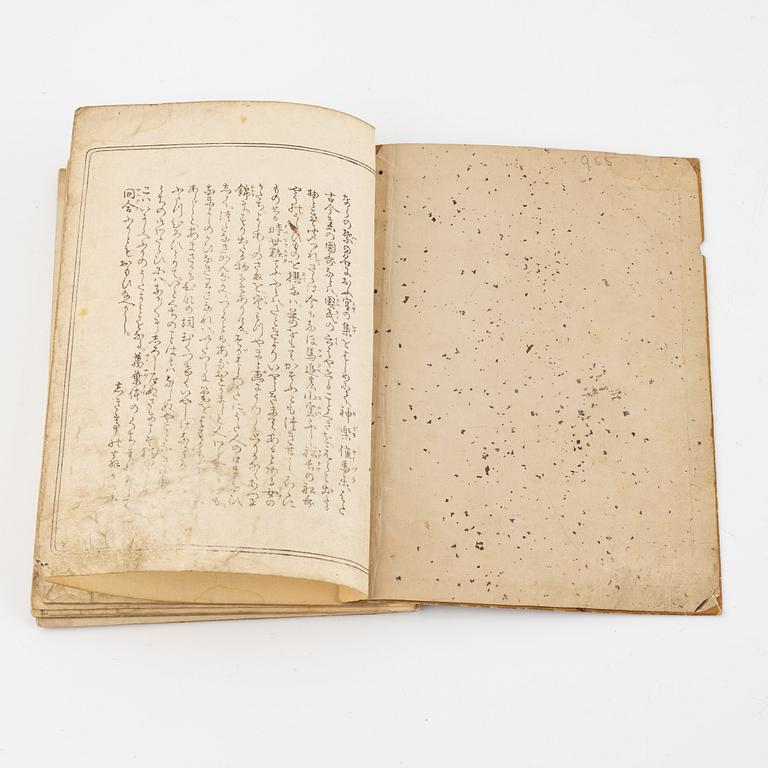 Utagawa Toyokuni I, efter, tolv träsnitt ur 'Ehon imayō sugata' volume I, 1900-talets början.