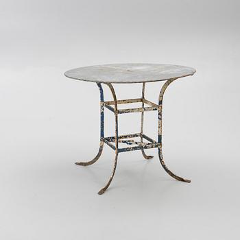 Trädgårdsmöbler, 3 delar, troligen Frankrike, 1900-talets mitt.