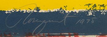 James Rosenquist, lithograph in colors signed dated and numbered 1975 84/100.