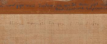 Okänd konstnär, 1800-talets första hälft, olja på duk, ej signerad.