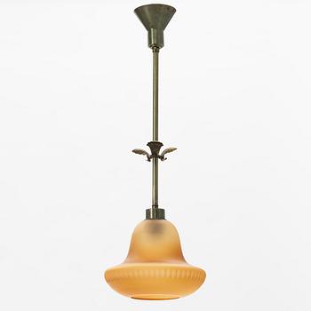 Harald Notini, a ceiling lamp model "6605", Arvid Böhlmarks Lampfabrik, Stockholm 1930s.