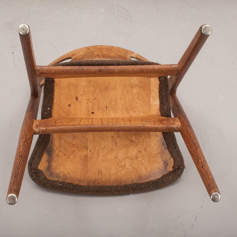 STOLAR, 4 st, "CH29"/"Savbukkestolen", Hans J Wegner.