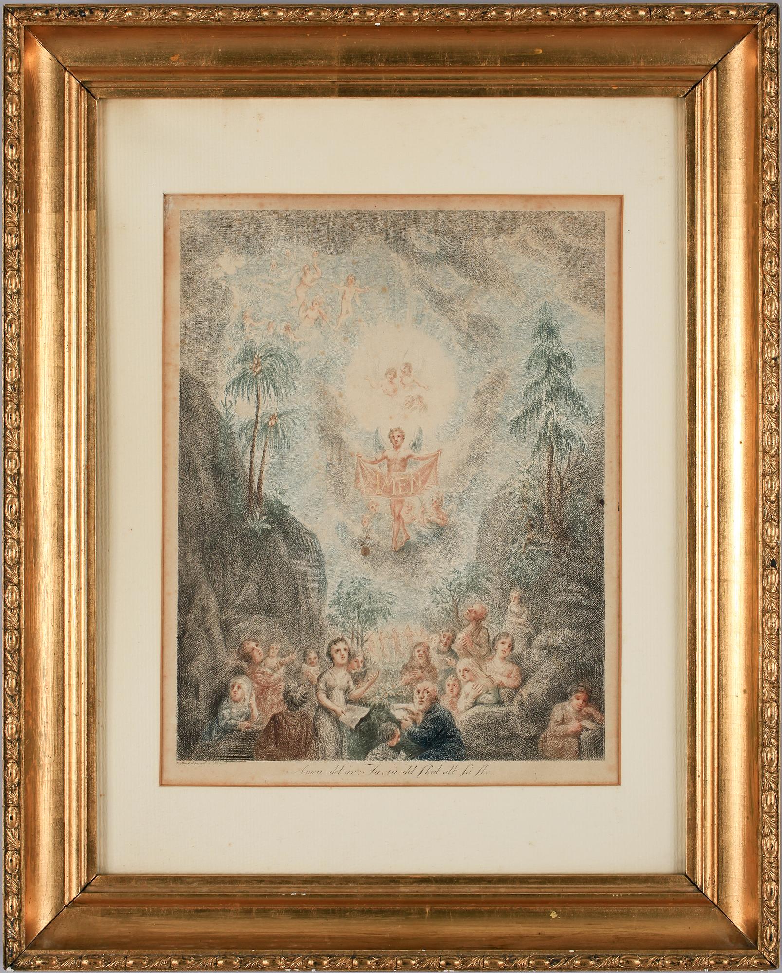 ELIAS MARTIN, etsningar, 2 st.