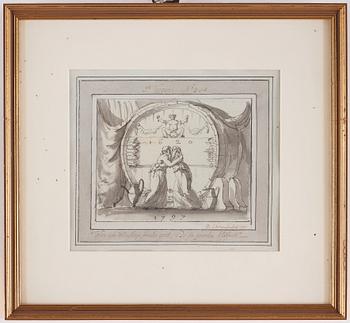 Carl August Ehrensvärd, "Goda gosse, glaset töm". Serie av dryckesvisor, 24 st.