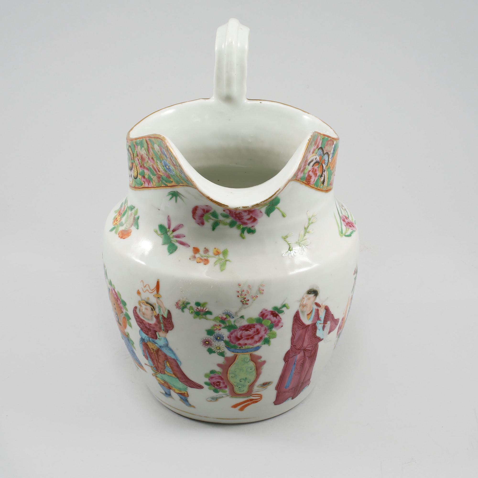 KANNA, porslin, Kanton, Kina, 1800-tal.
