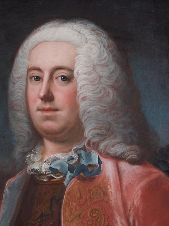 Lorens Pasch d ä, "Carl Fredrik Hamilton af Hageby" (1705-1753).