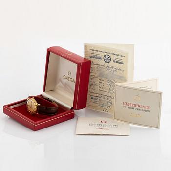 Omega, Constellation, Calendar, "Pie-Pan", armbandsur, 34,5 mm.