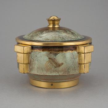 LOCKURNA, flintgods, Josef Ekberg, Gustavsberg, 1931.