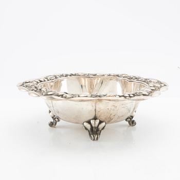 Footed silver goblet with import marks and stamps by Anna Östergren, Malmö 1920.