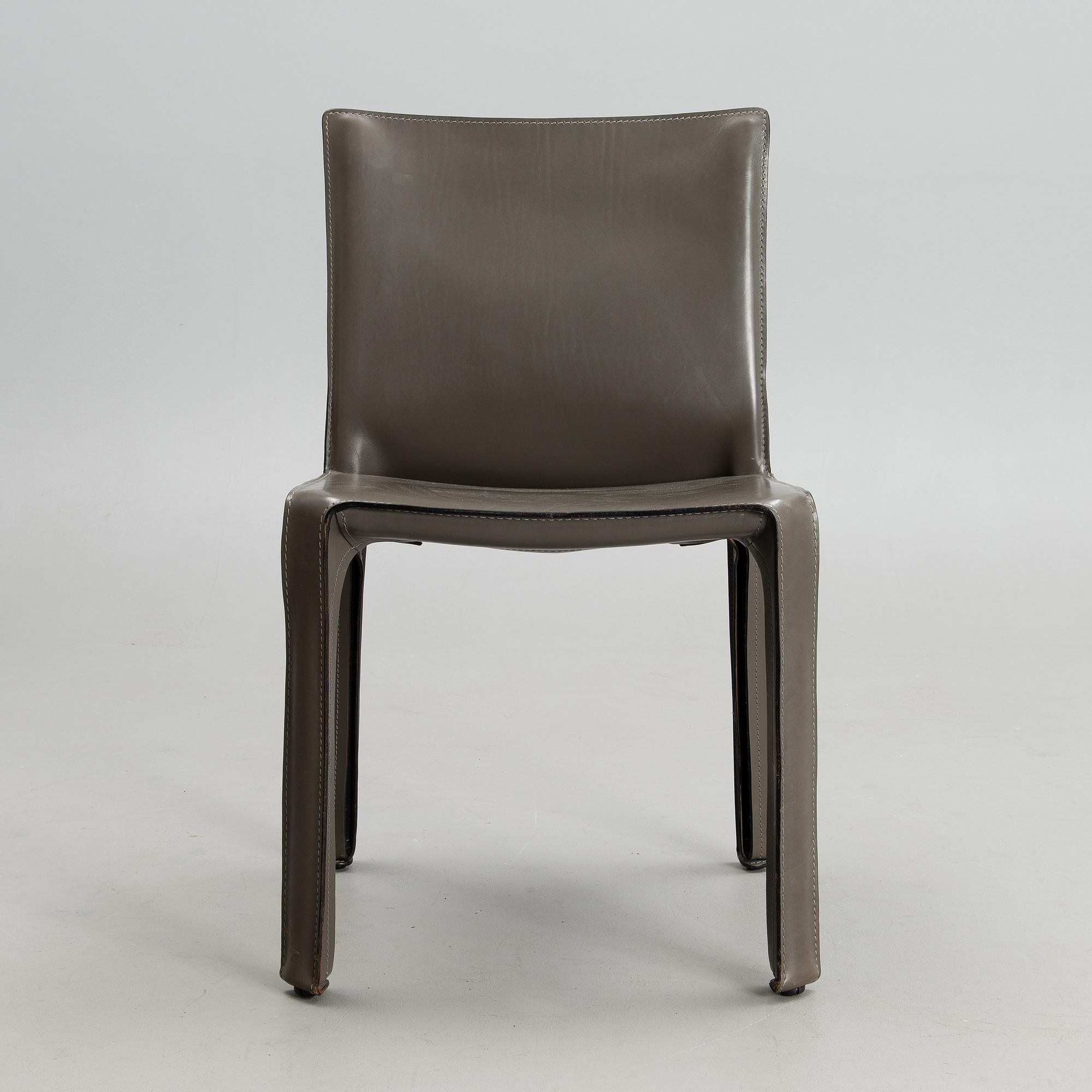A 21st century chair model 412 CAB for Cassina, Italy.