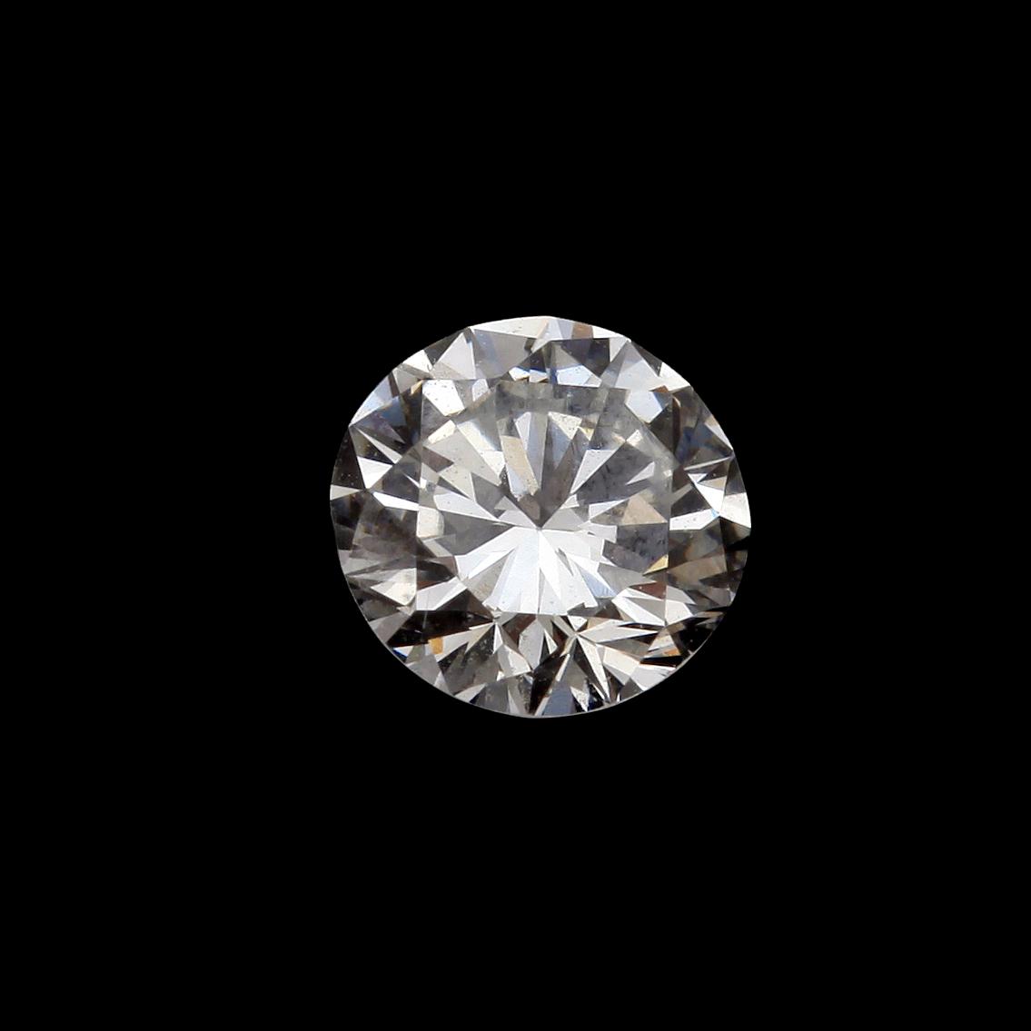 BRILLIANT CUT DIAMONDS, loose. Weight 0.65 cts.