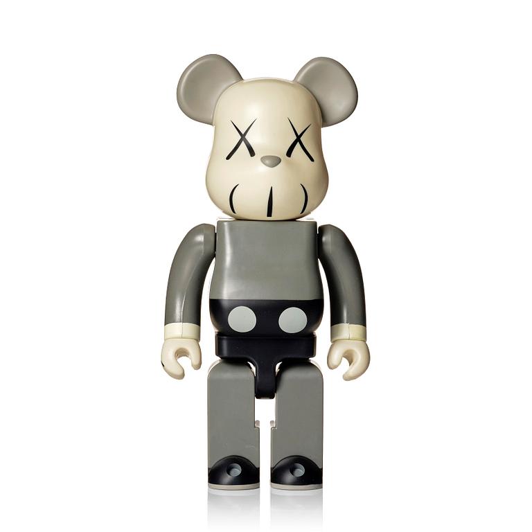 KAWS, 400% BE@RBRICK (Grey).