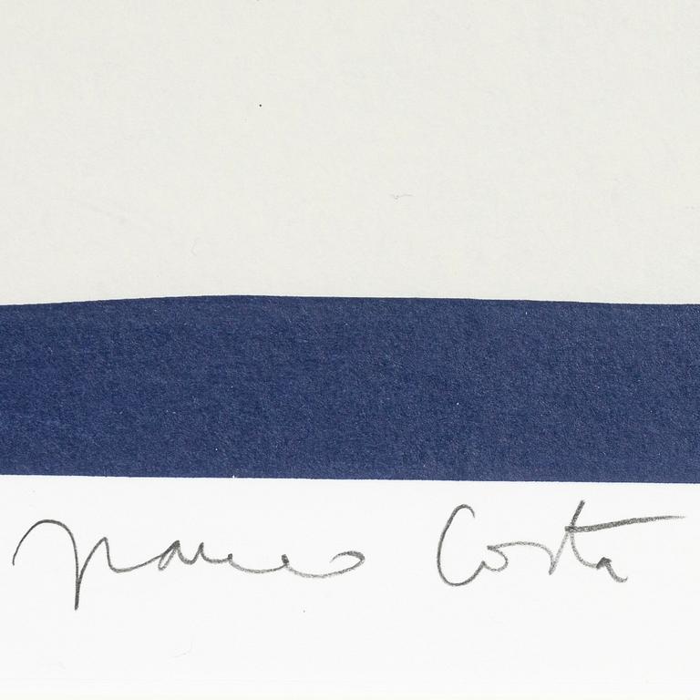 Franco Costa, färgserigrafi, signerad 231/250.