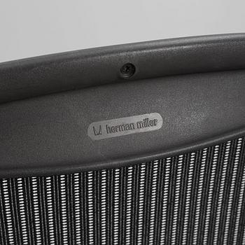 Don Chadwick/Bill Stump, skrivbordsstol, "Aeron", Herman Miller.