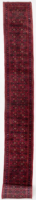 Gallerimatta, Hosenabad, ca 977 x 87 cm.