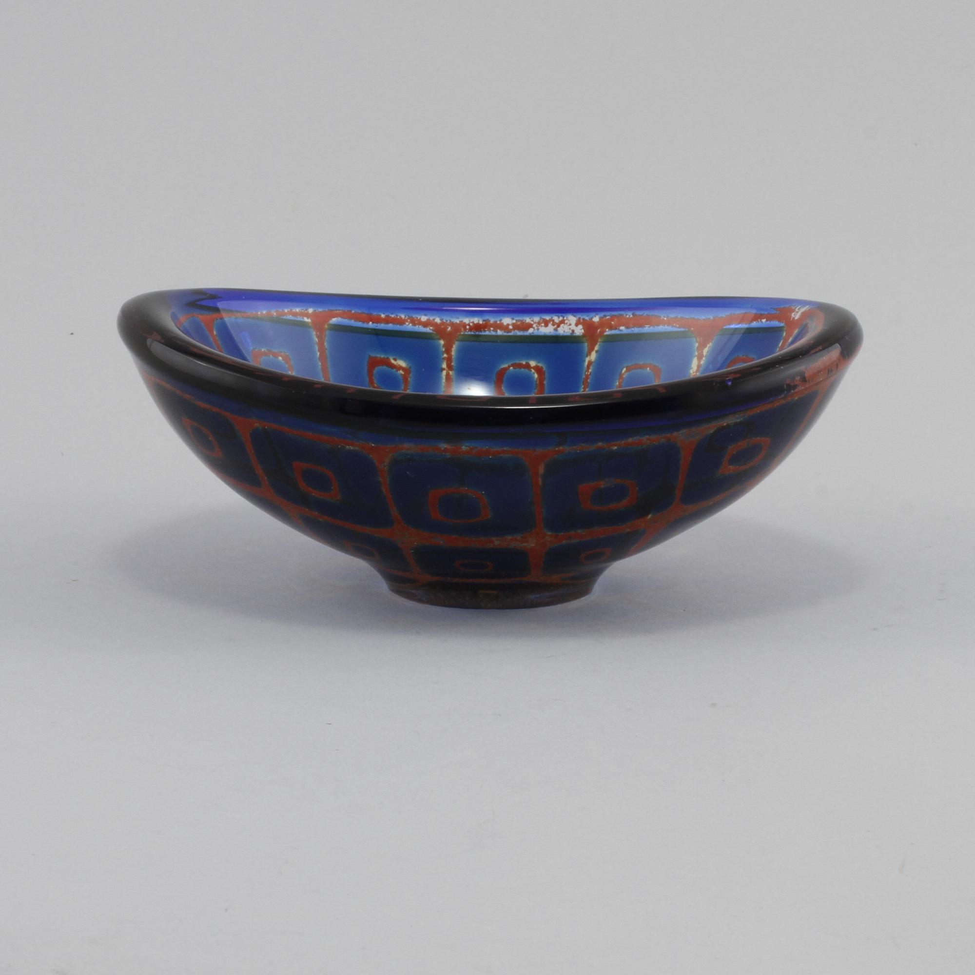 SKÅL, Ravenna 2802, Sven Palmqvist, Orrefors, signerad och numrerad 2802, 1900-talets tredje kvartal.