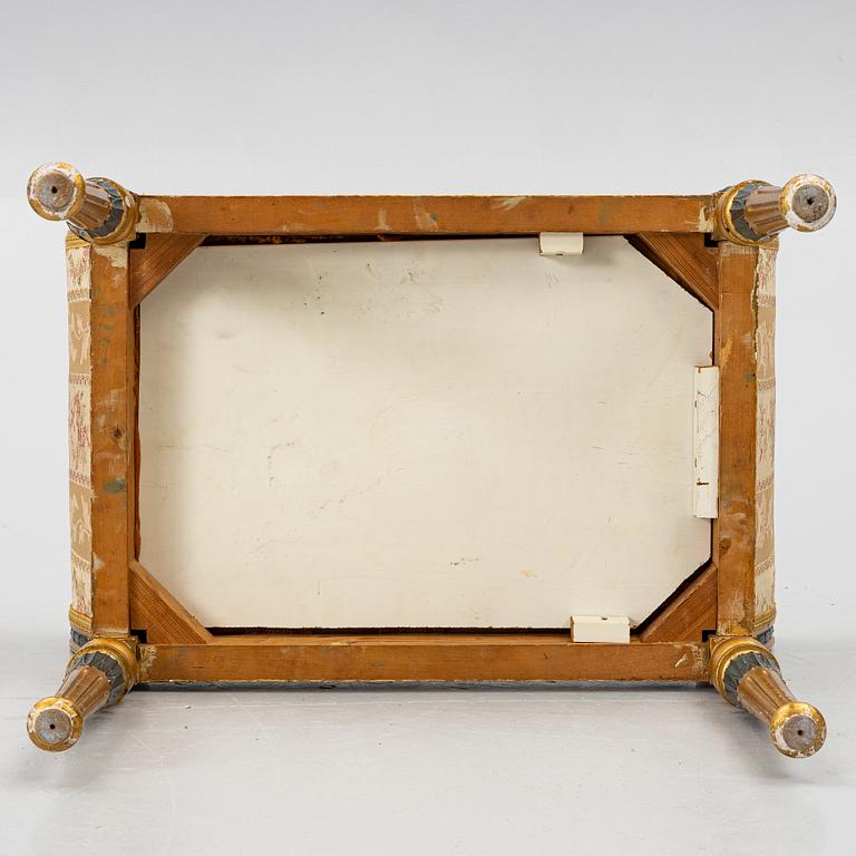 Stool, Louis XVI style, 19th century.