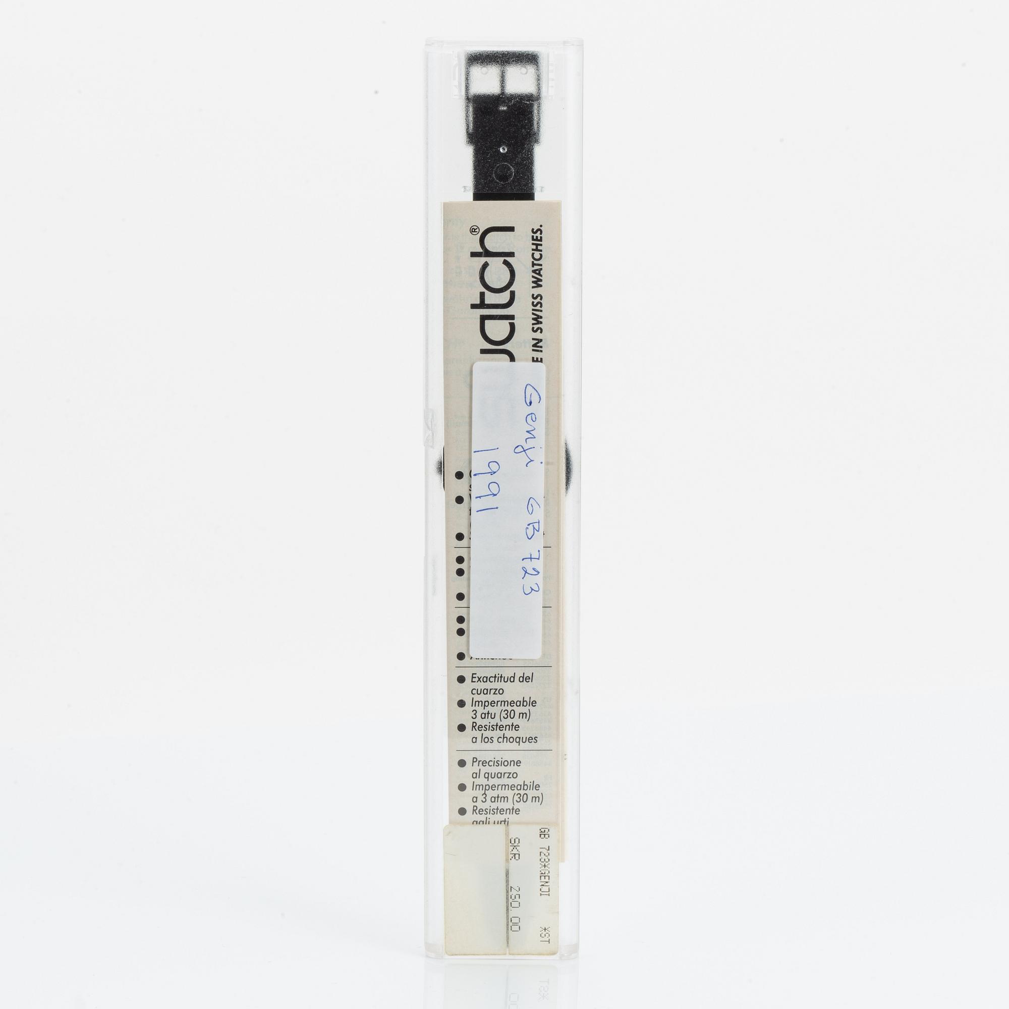 Swatch, Genji, wristwatch, 34 mm.