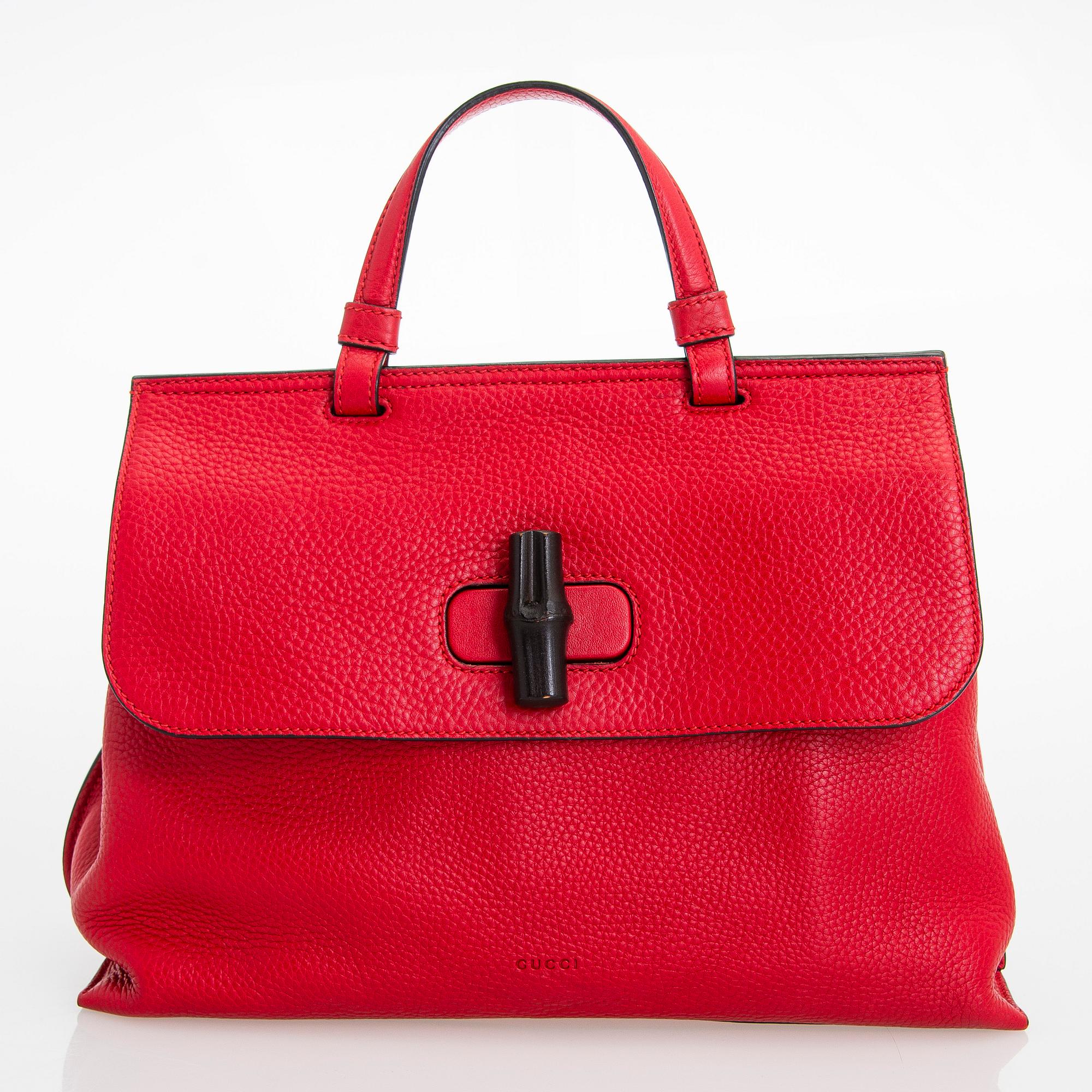 Gucci, a 'Bamboo Daily Top Handle' bag.