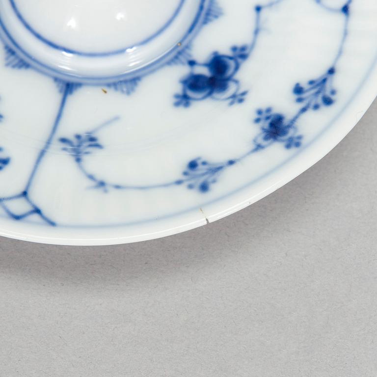 Royal Copenhagen, A 66-piece service "Blue Fluted, Full Lace and Half Lace', Denmark.